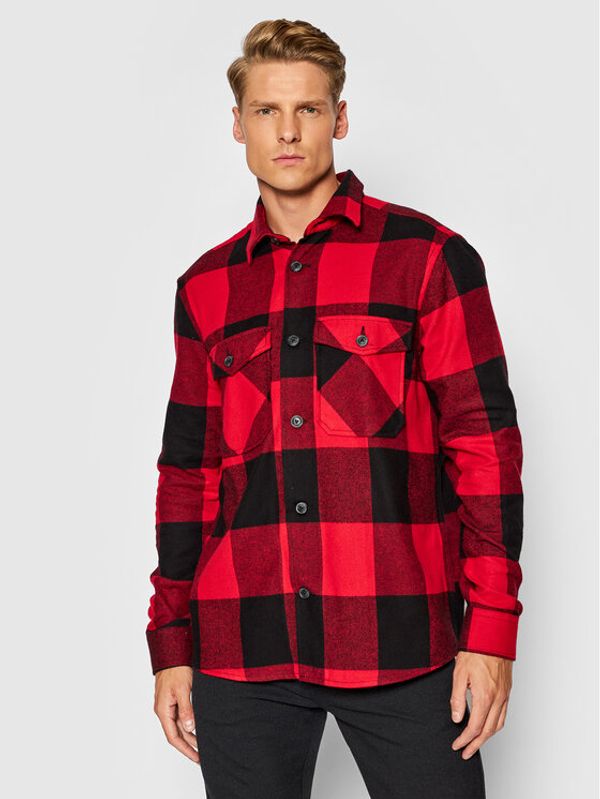Only & Sons Only & Sons Риза Milo 22019854 Червен Relaxed Fit