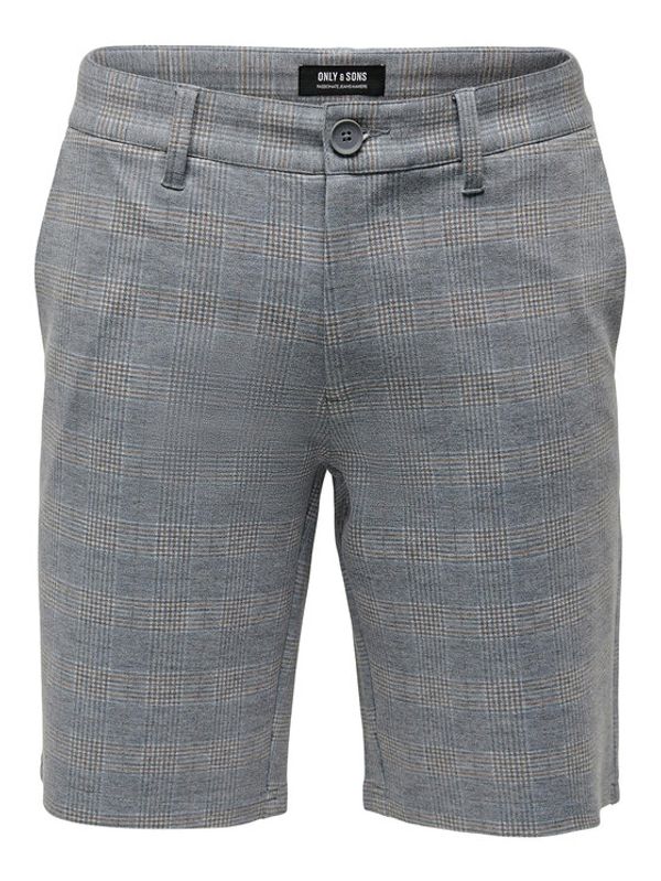 Only & Sons Only & Sons Шорти от плат 22024969 Син Regular Fit