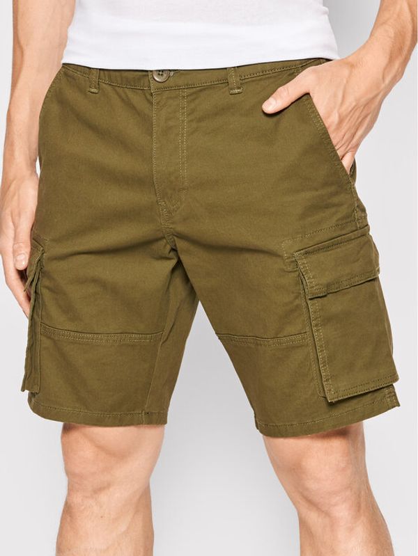 Only & Sons Only & Sons Шорти от плат Cam Stage 22016689 Зелен Regular Fit