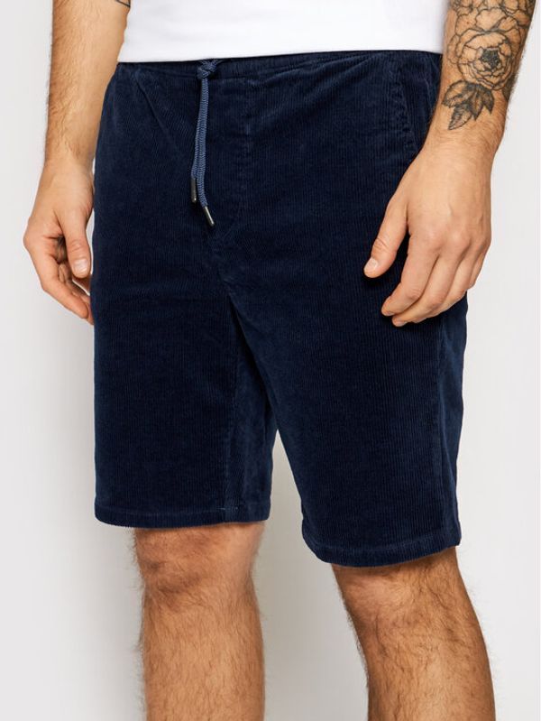 Only & Sons Only & Sons Шорти от плат Linus 22019120 Тъмносин Regular Fit