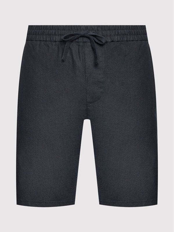 Only & Sons Only & Sons Шорти от плат Linus 22021824 Тъмносин Regular Fit