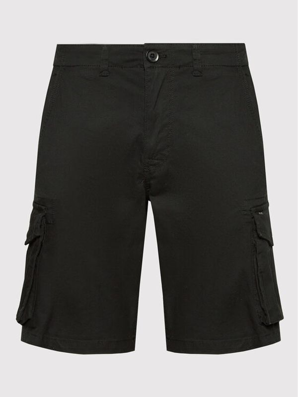 Only & Sons Only & Sons Шорти от плат Mike 22021459 Черен Regular Fit