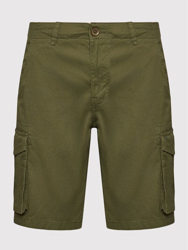 Only & Sons Only & Sons Шорти от плат Mike 22021459 Зелен Regular Fit