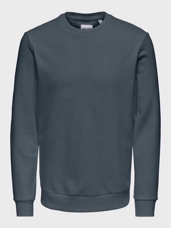 Only & Sons Only & Sons Суитшърт Ceres 22018683 Тъмносин Regular Fit