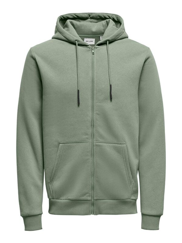 Only & Sons Only & Sons Суитшърт Ceres 22018684 Зелен Regular Fit