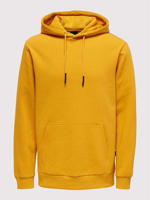 Only & Sons Only & Sons Суитшърт Ceres 22018685 Жълт Regular Fit