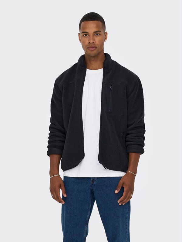 Only & Sons Only & Sons Суитшърт Houston 22022099 Тъмносин Regular Fit