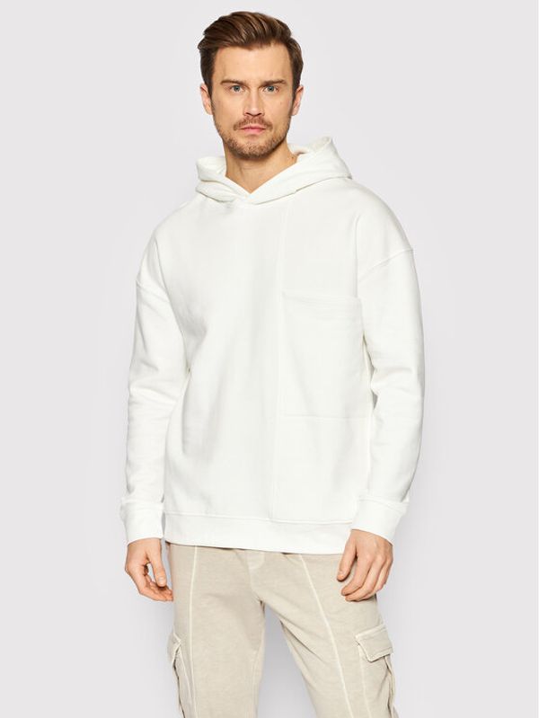 Only & Sons Only & Sons Суитшърт Knox 22021746 Бял Relaxed Fit