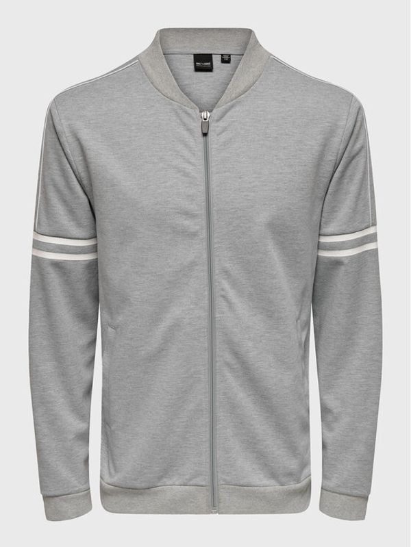 Only & Sons Only & Sons Суитшърт Squid 22023683 Сив Regular Fit