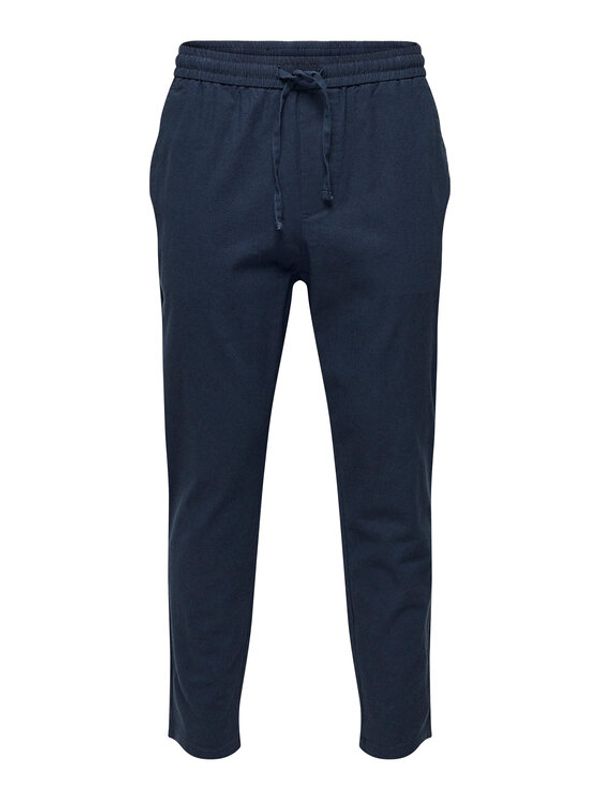 Only & Sons Only & Sons Текстилни панталони 22024966 Син Tapered Fit