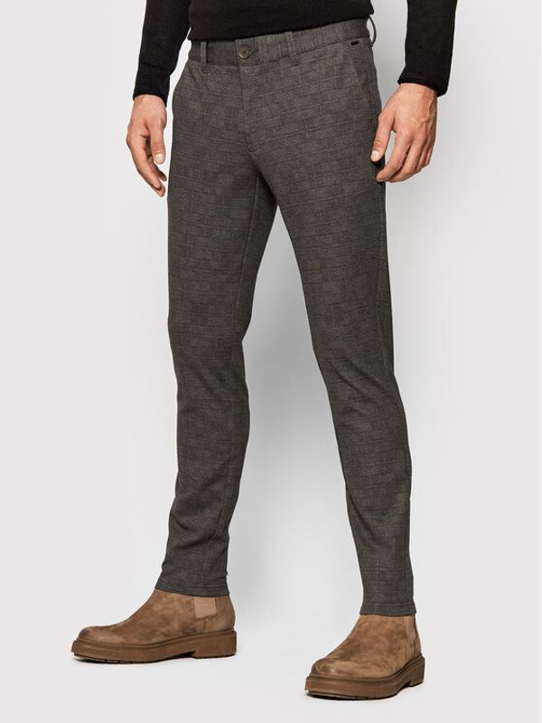 Only & Sons Only & Sons Текстилни панталони Mark 22023361 Кафяв Tapered Fit