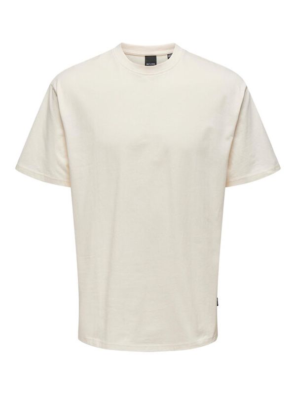 Only & Sons Only & Sons Тишърт 22022532 Бял Relaxed Fit