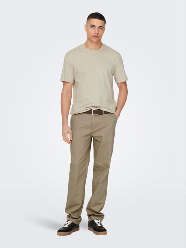 Only & Sons Only & Sons Тишърт 22025208 Сив Regular Fit