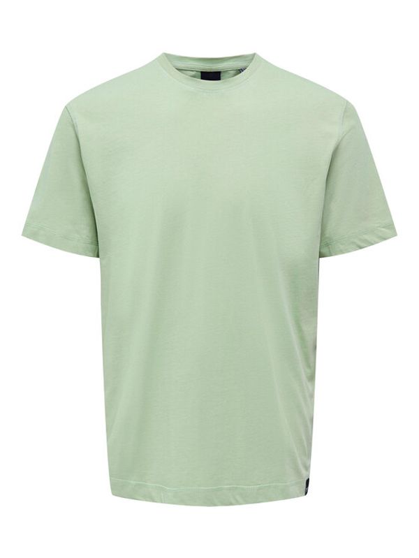 Only & Sons Only & Sons Тишърт 22025208 Зелен Regular Fit