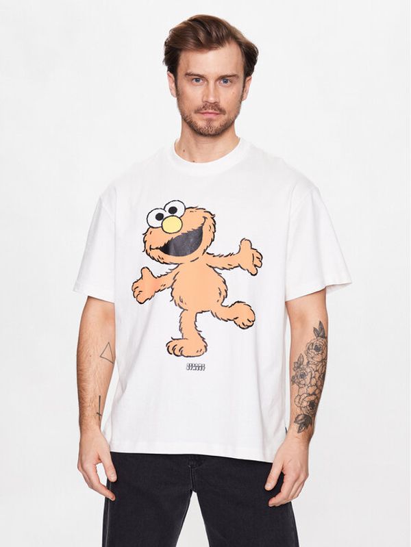 Only & Sons Only & Sons Тишърт 22025291 Бял Oversize