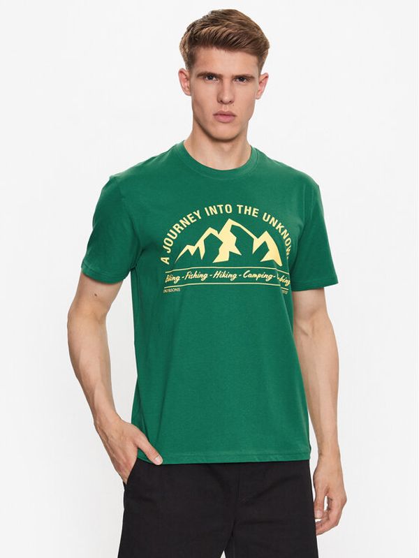 Only & Sons Only & Sons Тишърт 22026039 Зелен Regular Fit