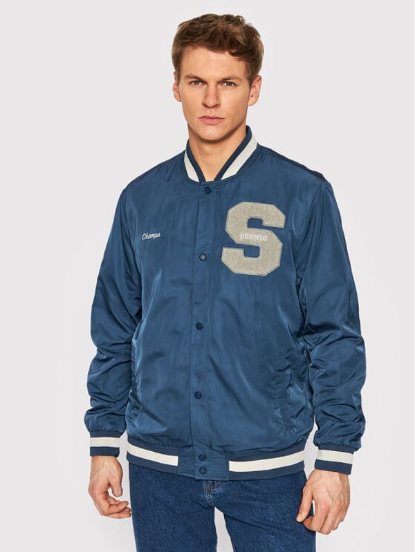 Only & Sons Only & Sons Яке бомбър Ace Varsity 22021031 Тъмносин Regular Fit
