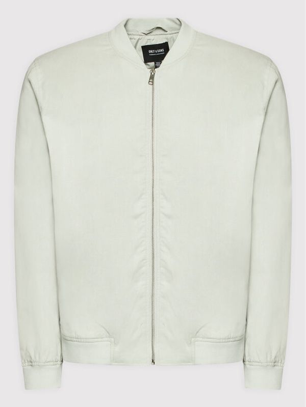 Only & Sons Only & Sons Яке бомбър Oliver 22022087 Сив Regular Fit