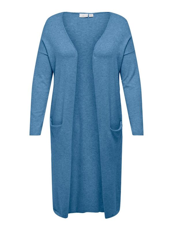 ONLY Carmakoma ONLY Carmakoma Кардиган 15240832 Син Regular Fit