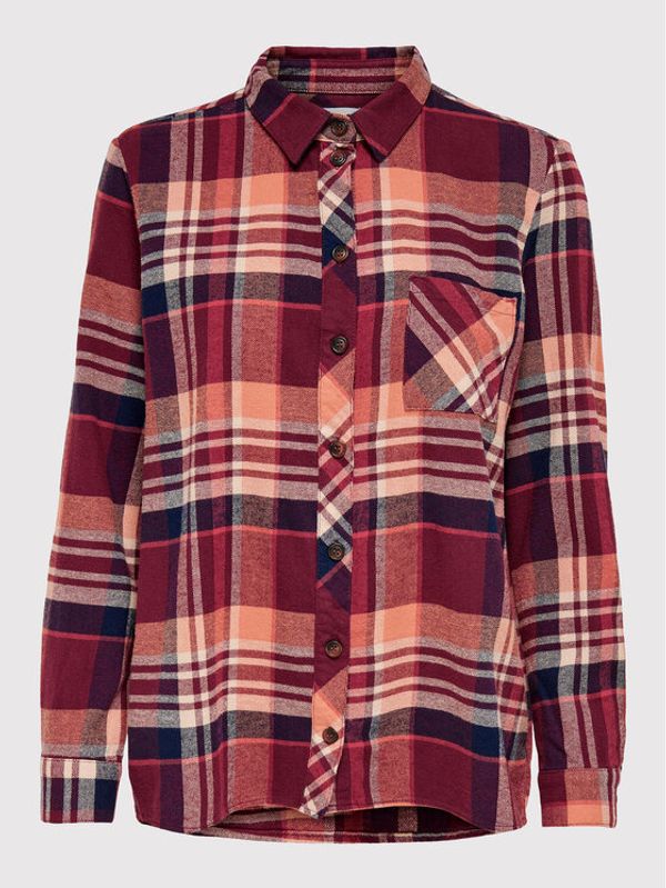 ONLY Carmakoma ONLY Carmakoma Риза Riley 15255219 Червен Regular Fit