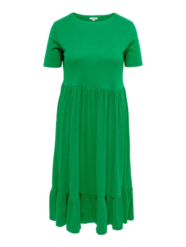 ONLY Carmakoma ONLY Carmakoma Рокля 15287888 Зелен Regular Fit