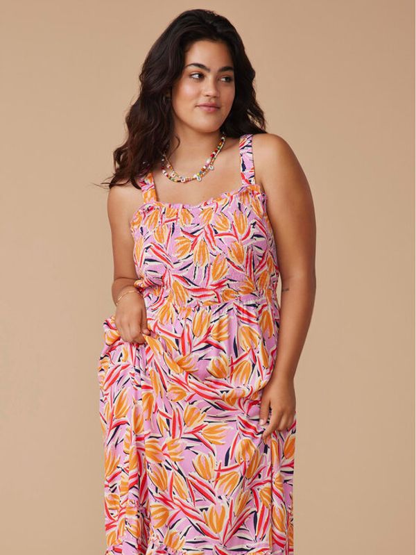 ONLY Carmakoma ONLY Carmakoma Рокля 15289432 Виолетов Regular Fit