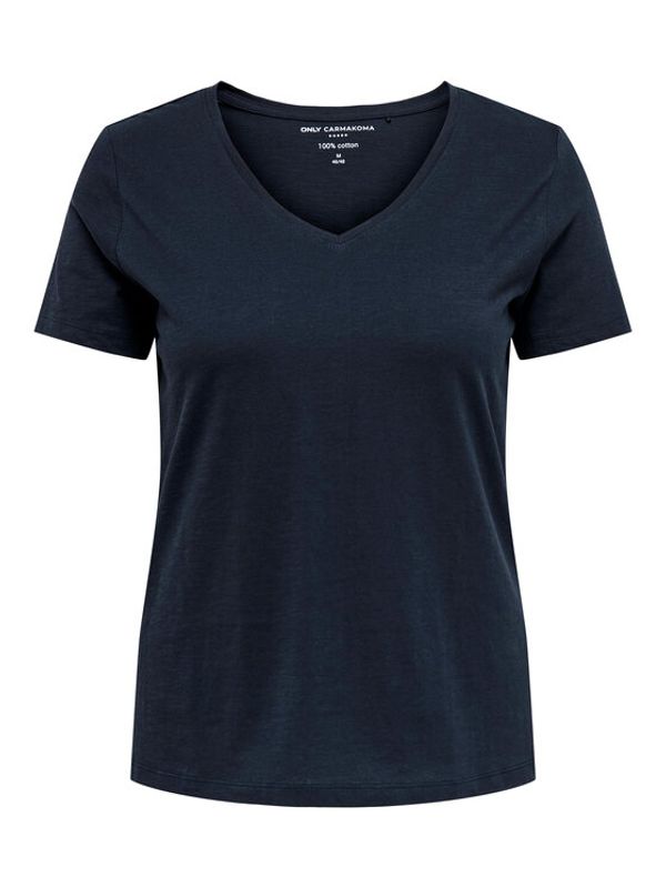 ONLY Carmakoma ONLY Carmakoma Тишърт 15285965 Син Regular Fit