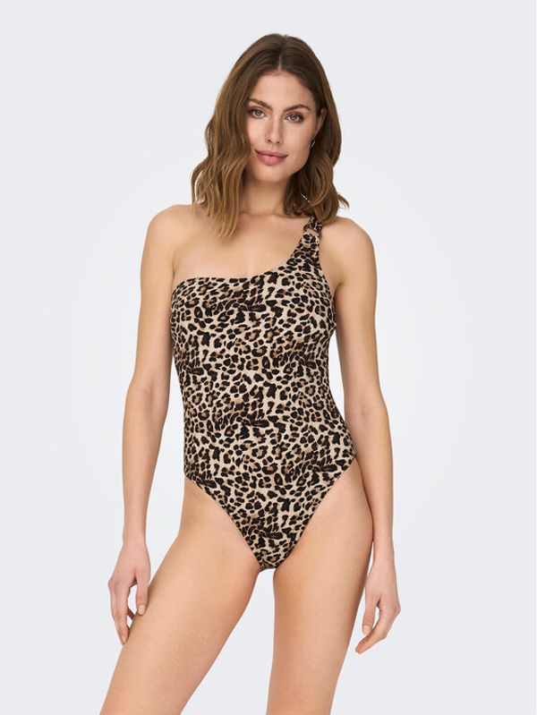 ONLY ONLY Бански костюм Tassy 15282094 Кафяв
