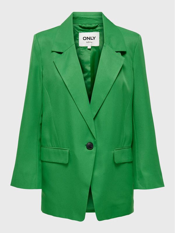 ONLY ONLY Блейзър Frey 15275828 Зелен Oversize