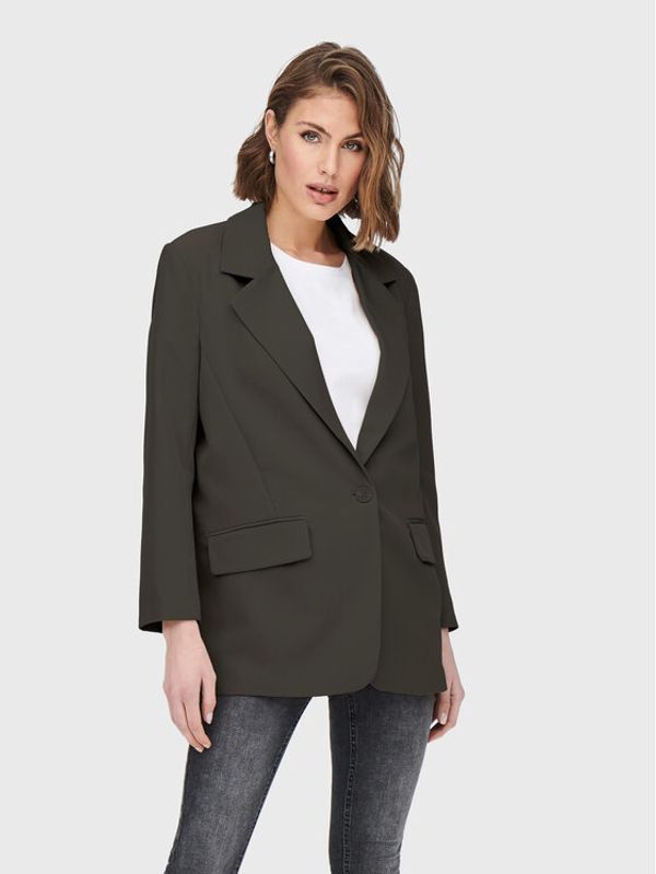 ONLY ONLY Блейзър Lana-Berry 15245698 Кафяв Regular Fit