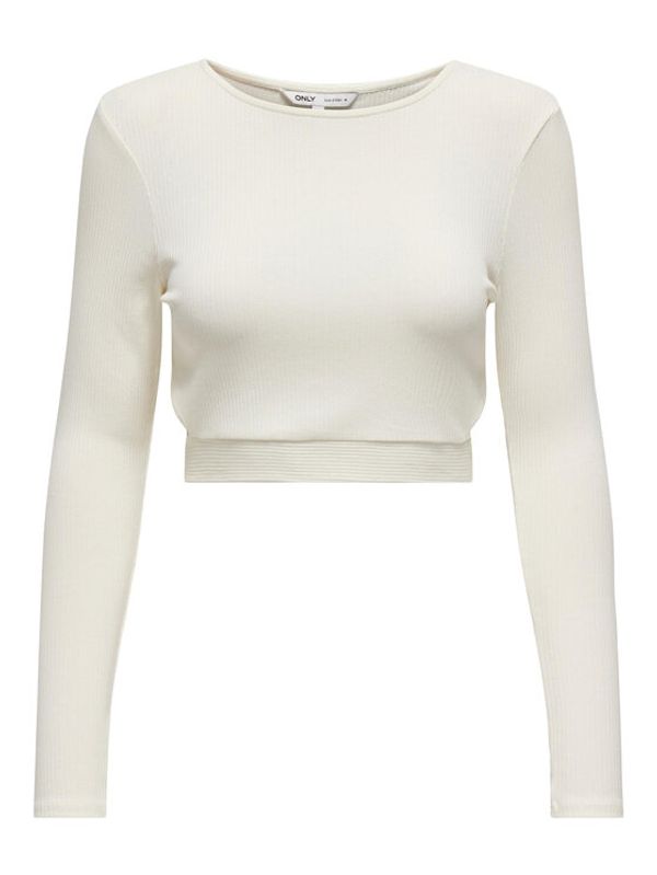 ONLY ONLY Блуза 15293922 Бял Slim Fit