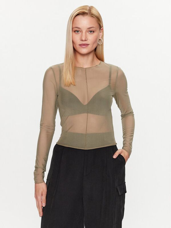 ONLY ONLY Блуза 15315812 Зелен Regular Fit