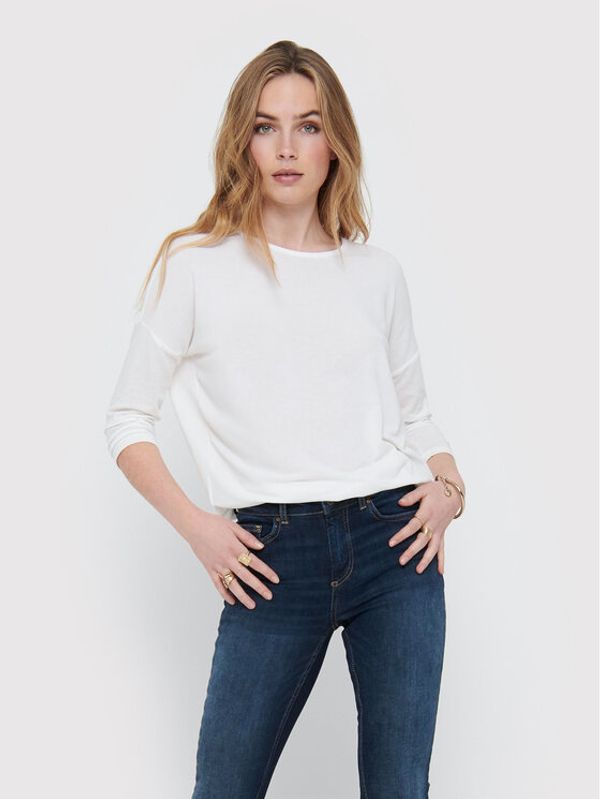 ONLY ONLY Блуза Glamour 15157920 Бежов Loose Fit