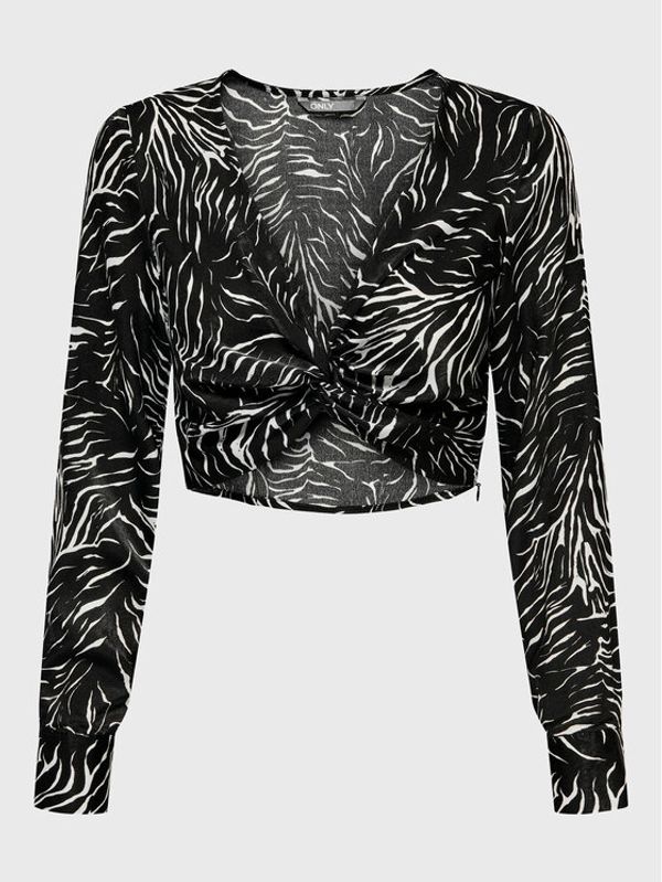 ONLY ONLY Блуза Mille 15275844 Черен Regular Fit
