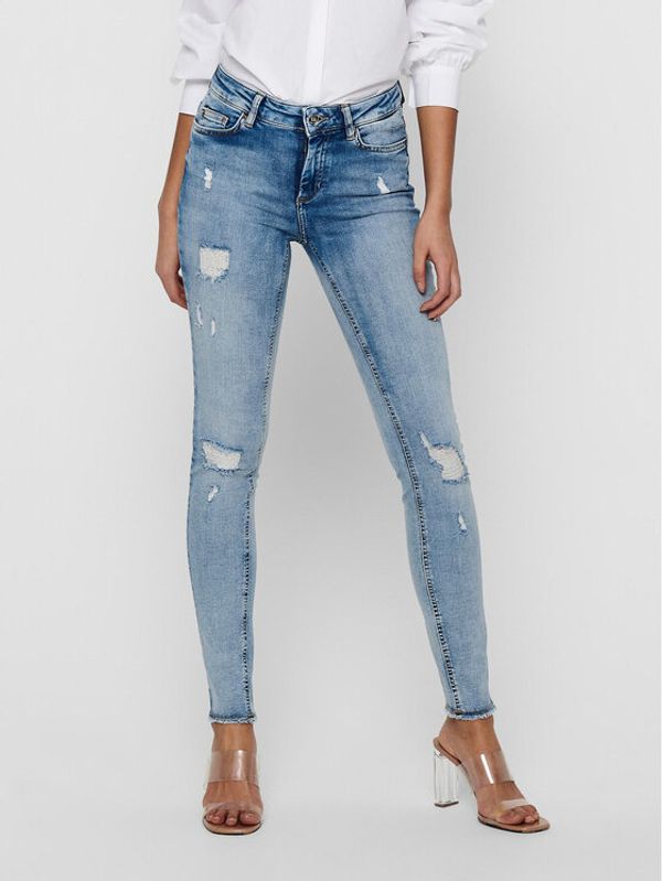 ONLY ONLY Дънки 15223417 Син Skinny Fit
