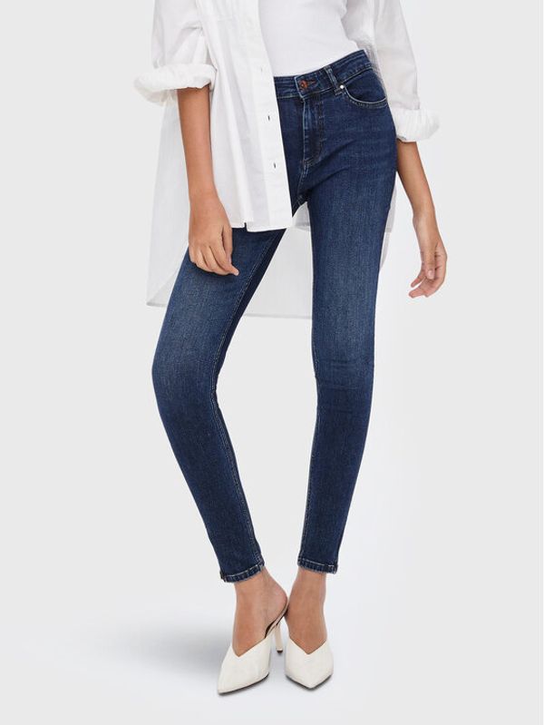 ONLY ONLY Дънки Blush 15277811 Син Skinny Fit