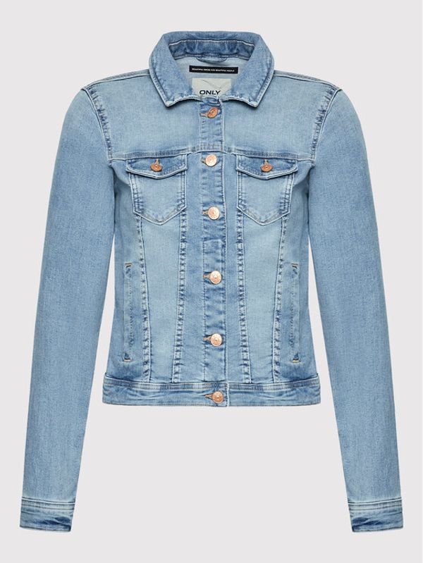ONLY ONLY Дънково яке Tia 15177241 Син Regular Fit