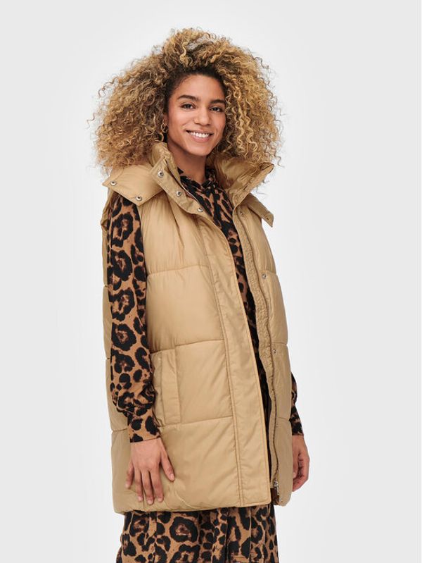 ONLY ONLY Елек Demy 15220376 Бежов Regular Fit