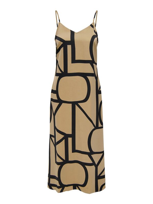 ONLY ONLY Ежедневна рокля Amelia 15283202 Бежов Regular Fit