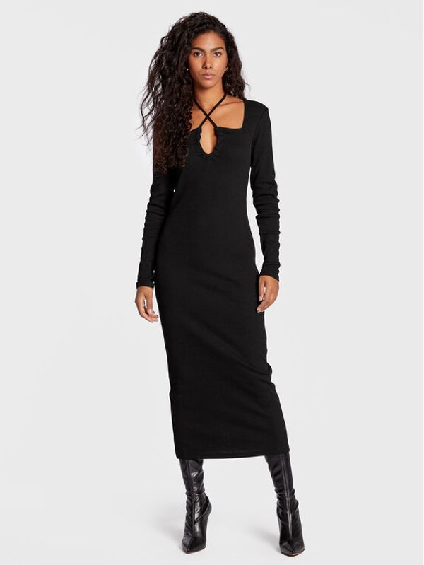 ONLY ONLY Ежедневна рокля Ina 15272740 Черен Slim Fit