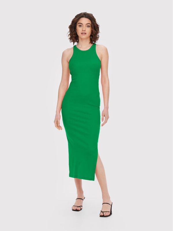 ONLY ONLY Ежедневна рокля Lindsay 15235138 Зелен Slim Fit