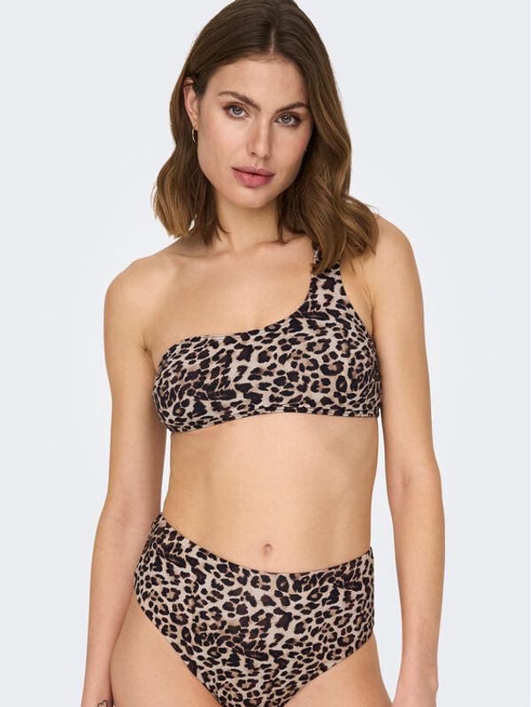 ONLY ONLY Горнище на бански Tassy 15282093 Кафяв