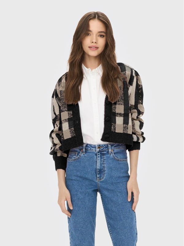 ONLY ONLY Кардиган Kelly 15260251 Черен Relaxed Fit