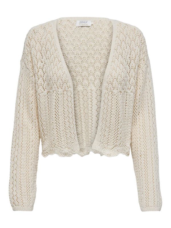 ONLY ONLY Кардиган Nola 15290744 Екрю Relaxed Fit