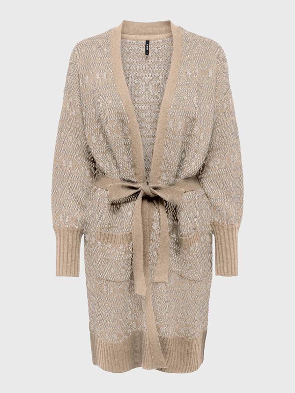 ONLY ONLY Кардиган Sigrum 15262126 Бежов Regular Fit