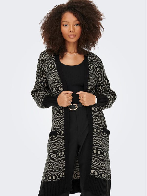 ONLY ONLY Кардиган Sigrun 15262126 Черен Regular Fit
