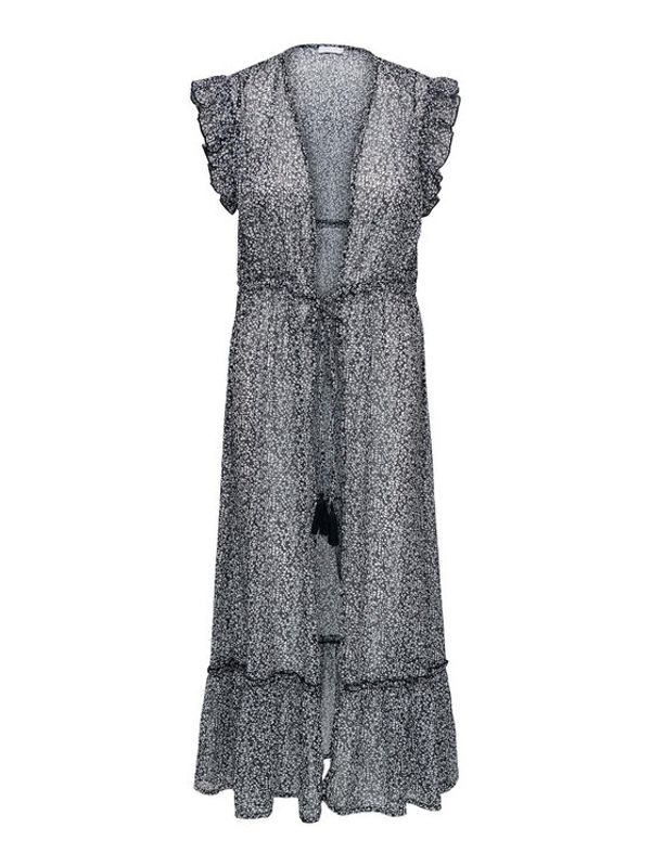 ONLY ONLY Кимоно Lilja 15251492 Черен Regular Fit