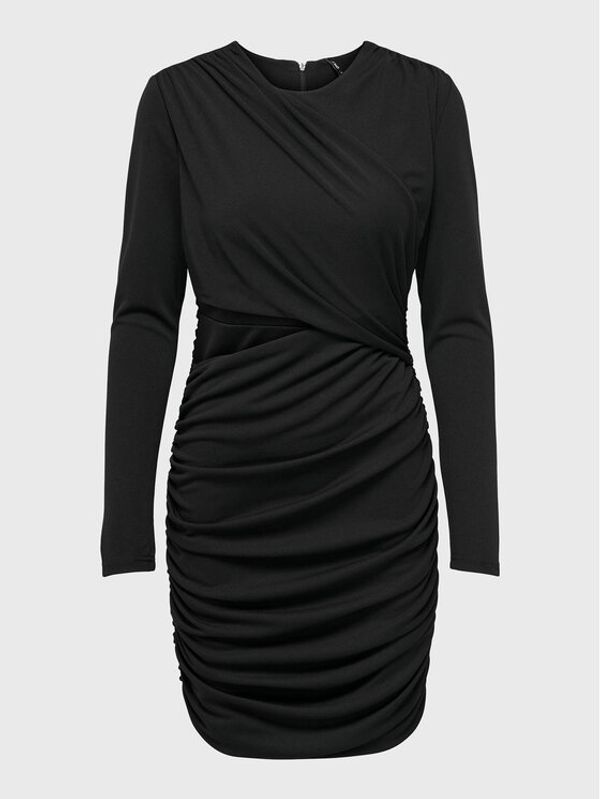 ONLY ONLY Коктейлна рокля Fox 15278003 Черен Slim Fit