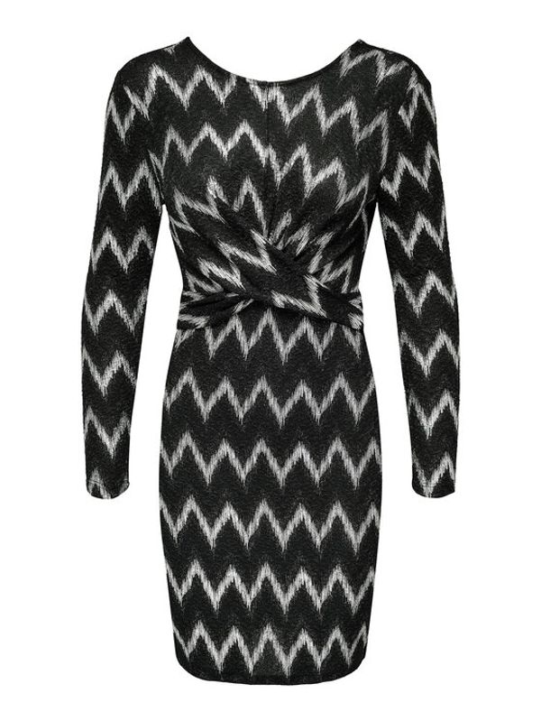 ONLY ONLY Коктейлна рокля New Queen 15273836 Черен Slim Fit