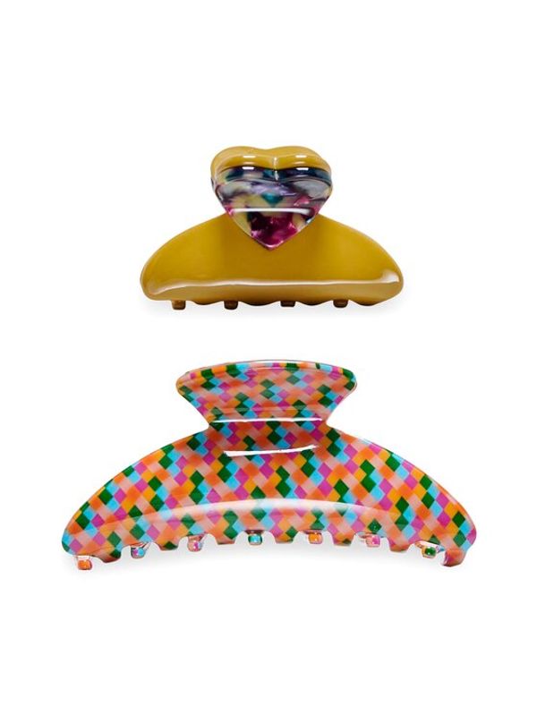 ONLY ONLY Комплект 2 шноли за коса 15301288 Цветен